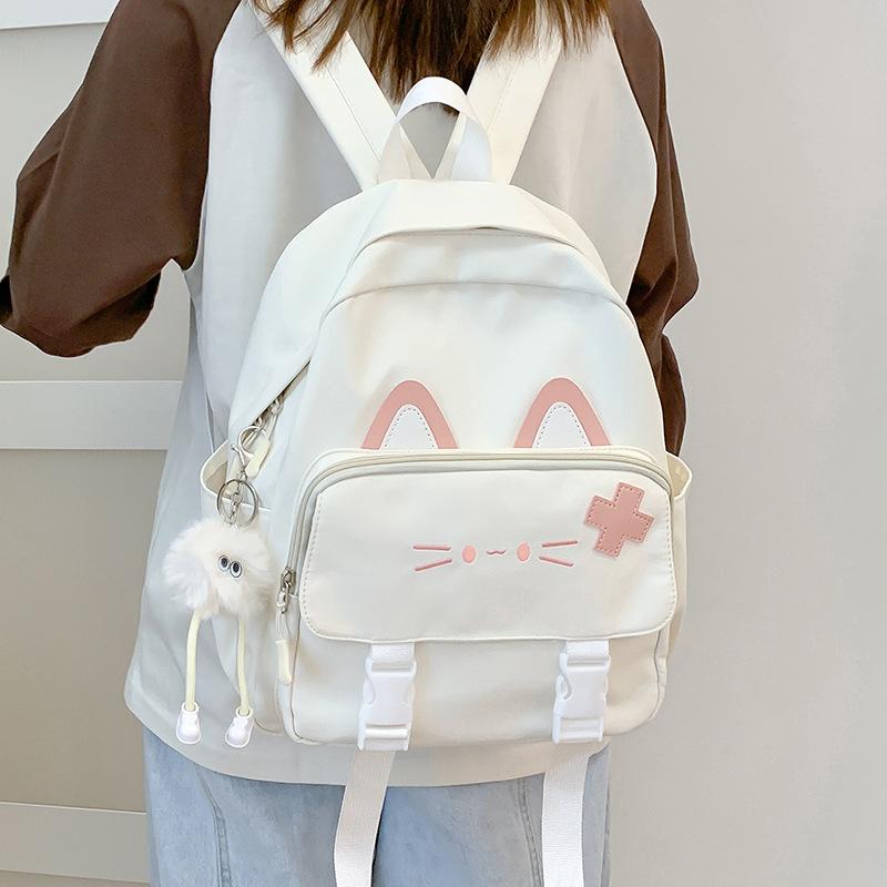 Schoolbag high-value new campus style cute student bag girl soft girl travel backpack go out to play small backpack