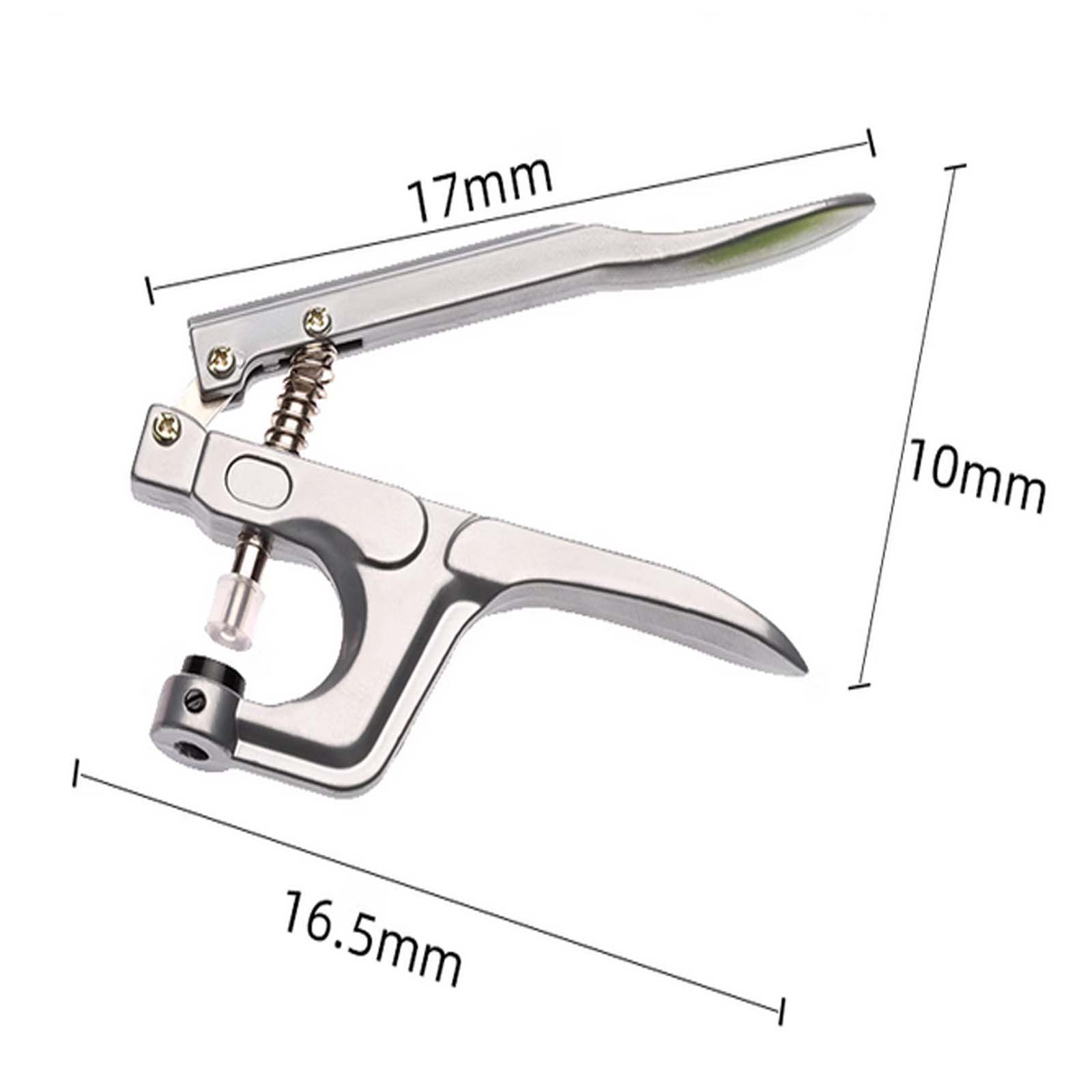 Practical DIY Handcraft Plastic Snap Fastener Installation Tool Plastic Buttons Hand Pressure Punching Pliers for T3/T8 Buttons China Mainland