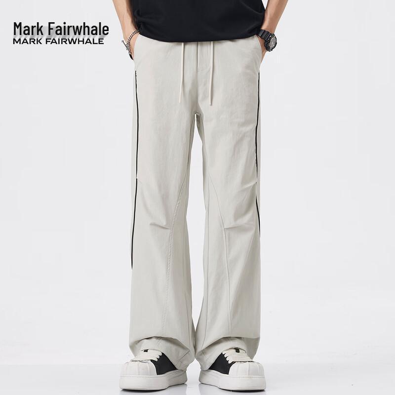 Mark Fairwhale Men's 2025 Summer Lightweight Casual Straight-Leg Pants