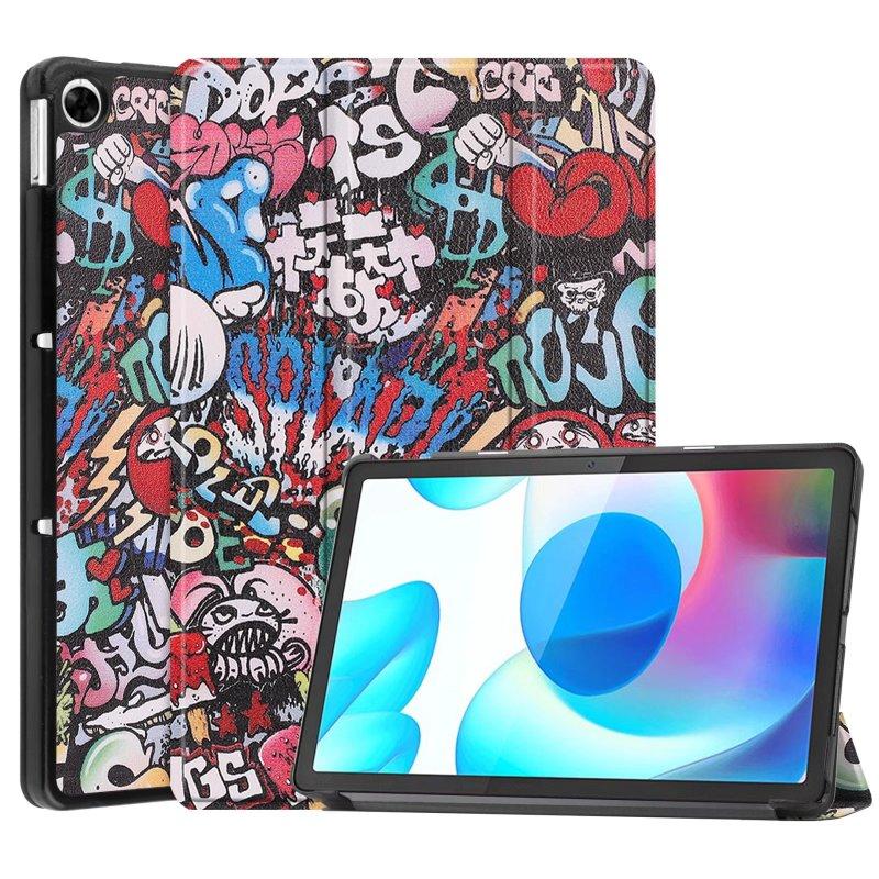 Case For OPPO Realme Pad 10.4 2021 RMP2102 RMP2103 Case Cover Funda Tablet Shockproof 2 In 1 PC Silicon Hybrid Stand Coque Shell