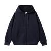 Men's Heavyweight 350g Zippered Hooded Sweatshirt - Trendy Spring/Autumn Cardigan for Couples