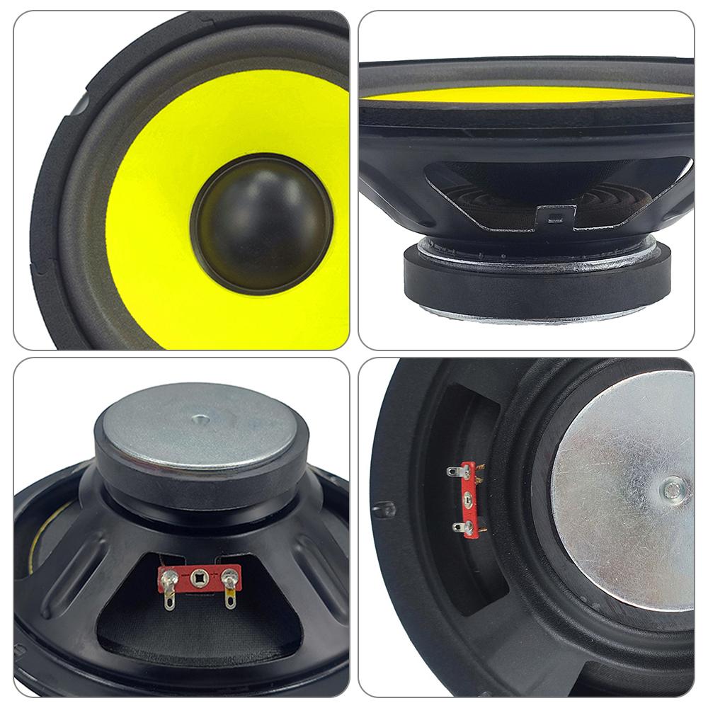 6 Inch Car Audio Speaker Full Range Frequency Mid-bass Modified Speaker Subwoofer Non-destructive Installation