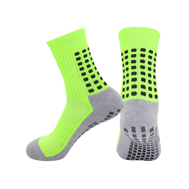 Summer Professional Non-Slip Football Socks Towel Bottom Sports Socks Adult Thickened Dispensing Non-Slip Socks Medium Tube Children