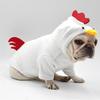 Funny Puppy Halloween Chicken Coat Polyester Dog Cosplay Costume  Pet Supplies