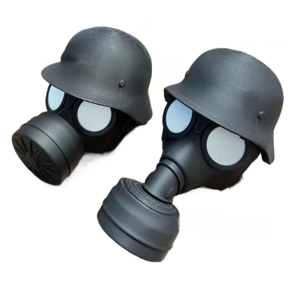 Aesthetic Trailer Ball Cover Decorative Gas Mask Helmet Cover Cap  Cars Caravan Decoration