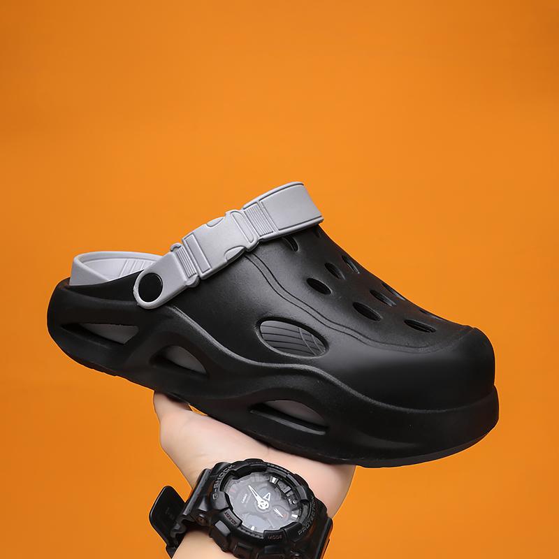 Fashion Men's Outdoor Slippers Sandals Beach Comfortable Slides Soft Clogs Men Casual Garden Shoes NEW Men Women Beach Sandals Slippers