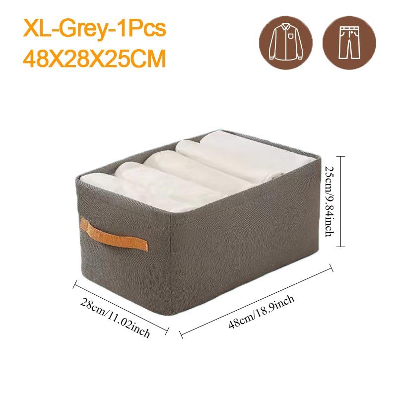 Laundry Clothes Organizer Storage Bag Clothes Foldable Clothes Storage Bag Portable Wardrobe Cloth Organizer Storage Box