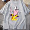 Ed,Edd N Eddy Man T Shirt Ed,Edd N Eddy Printed T-shirt Tops Hip-hop Novelty Trend Simple Style for Outdoor Enthusiasts