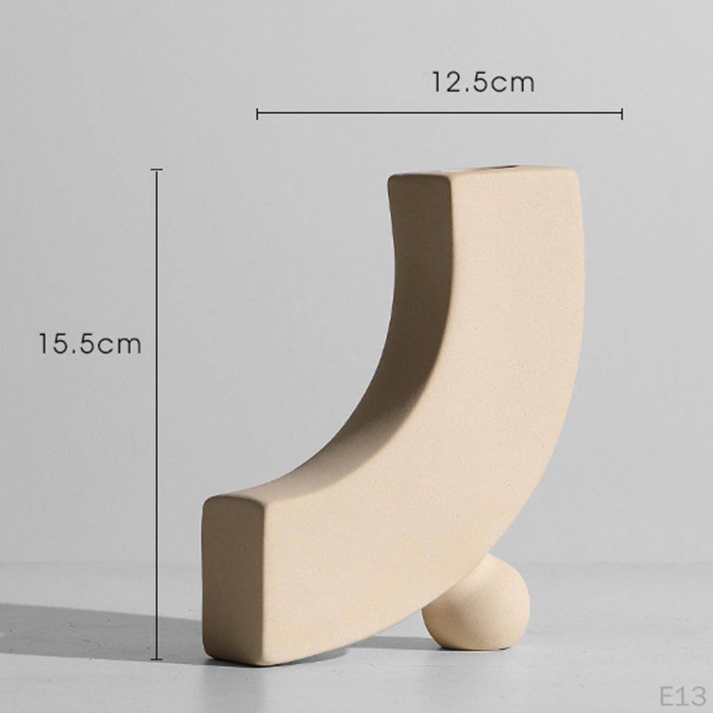 Ceramic Tabletop Flower Vases Nordic Style Vase Crafts Wedding for Centerpieces