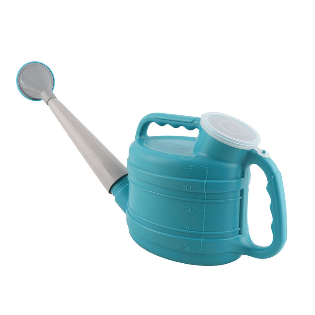 Plants Watering Can PE Plastic Large Capacity NaBig Mouth Watering Kettle Garden Supplies 2.5L