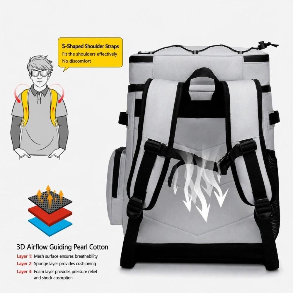 Leak-Proof Insulated Backpack Waterproof Cooler Bag Newest Cooler Backpack  Travel