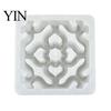 Outdoor Floor Tile DIY Kit Plastic Stepping Stones Mold, Reusable Concrete Mold for Garden Walkway Path Maker, Durable Casting Personalized