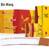 Binwang Poker 2117: Fight the Landlord Cards - Adult Room-Ready, Blue Core, Thickened, 144 Decks