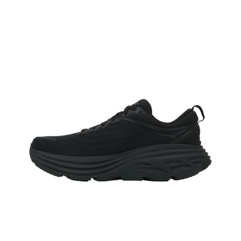 HOKA Bondi 8 2E Wide Triple Black Men Sneakers 1127953-BBLC