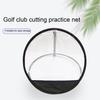 Golf-Chipping-Übungsnetz, Präzisions- und Schwungtrainer, Chipping-Pitching-Käfigmatte, tragbares Golf-Übungsnetz für drinnen und draußen, Golf-Zieltraining