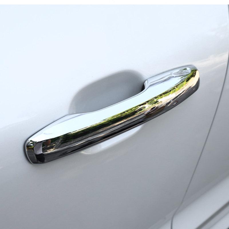 Pro Volvo XC60 XC90 S90 V90 CC 2018 Kryt rámu vnější kliky dveří vozu ABS Chromovaný Dekorativní doplněk