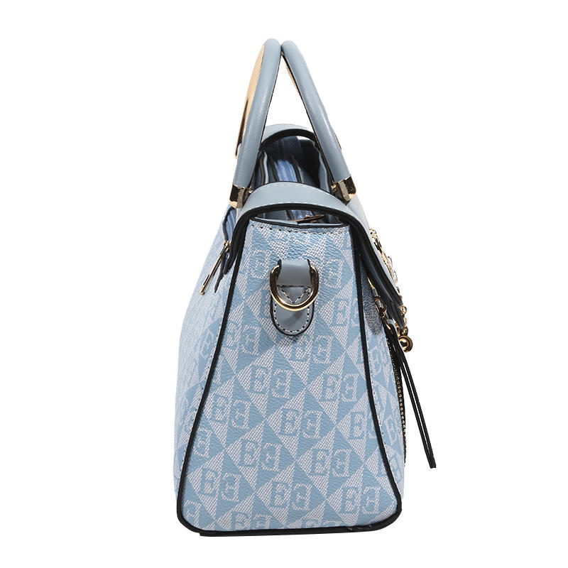 Fashion Women Shoulder Bag PU Leather Small Square Purse Luxury Print Handbag Elegant Crossbody Bag For Ladies Casual Party Office