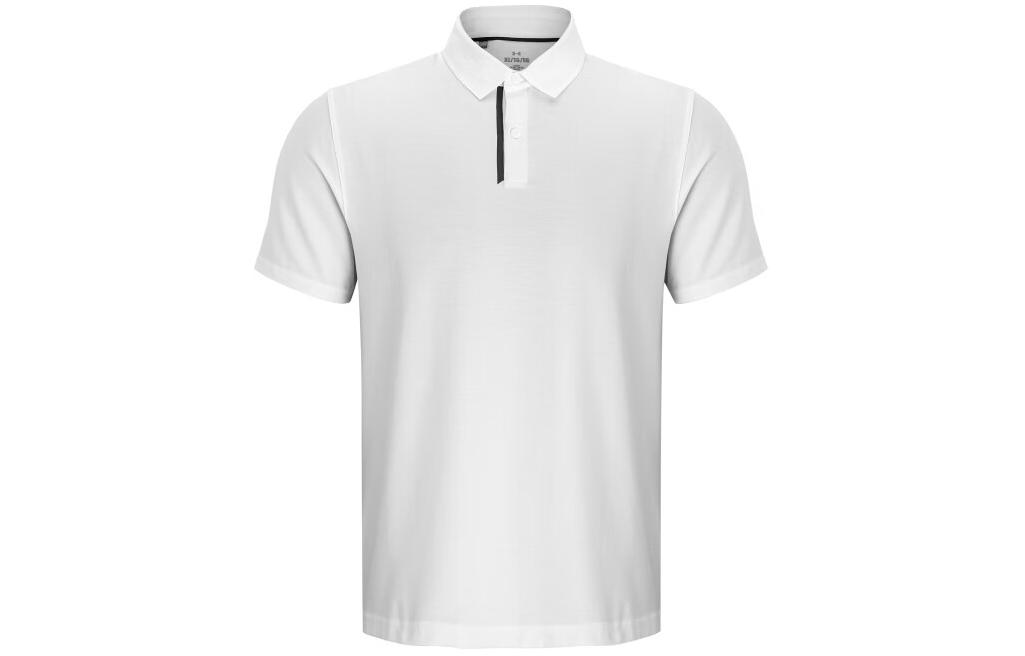 Under Armour Tour Tips Polo Shirt Men s White 1385128-100 L