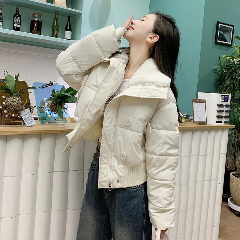 New Style Cotton Coat for Women, Winter Short Korean Style Coat for Small People, Loose and Thickened Cotton Coat