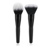 All Black Flame Shape Makeup Brush Highlight Brush Soft Loose Powder Brush Blush Brush Beauty Makeup Brush Tool