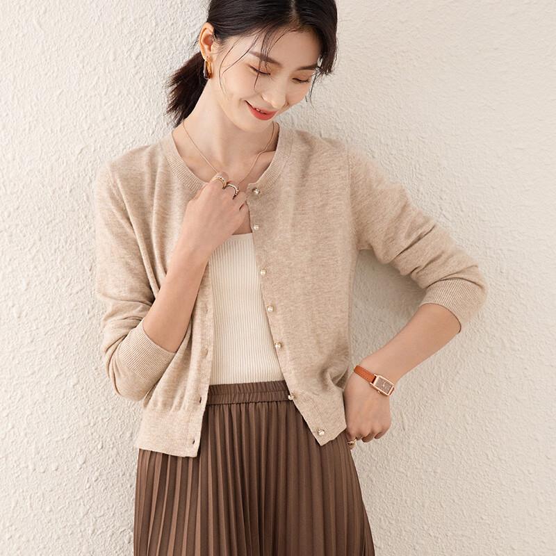 Women's Pure Wool Cardigan