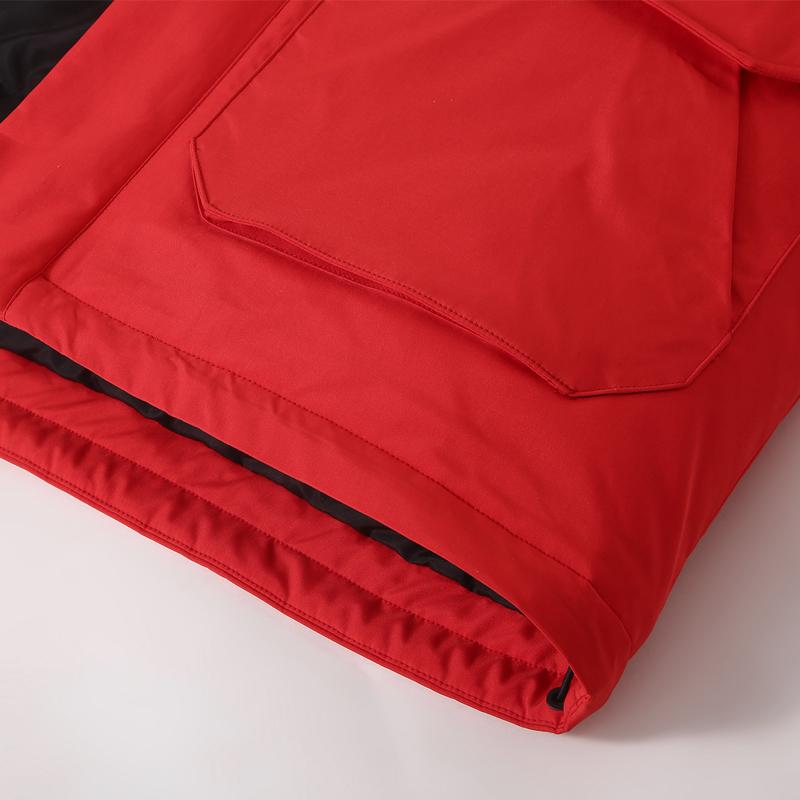 Übergröße 4XL-11XL Echter Pelzkragen Mode Winter Herren Daunenmantel Kapuze Lässig Locker Dick Warm Übergröße Oberbekleidung Herren Daunenjacken