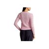 Polo Ralph Lauren SS23 Solid Knit Sweater Women sweater Pink WMPOSWENDW20152-650