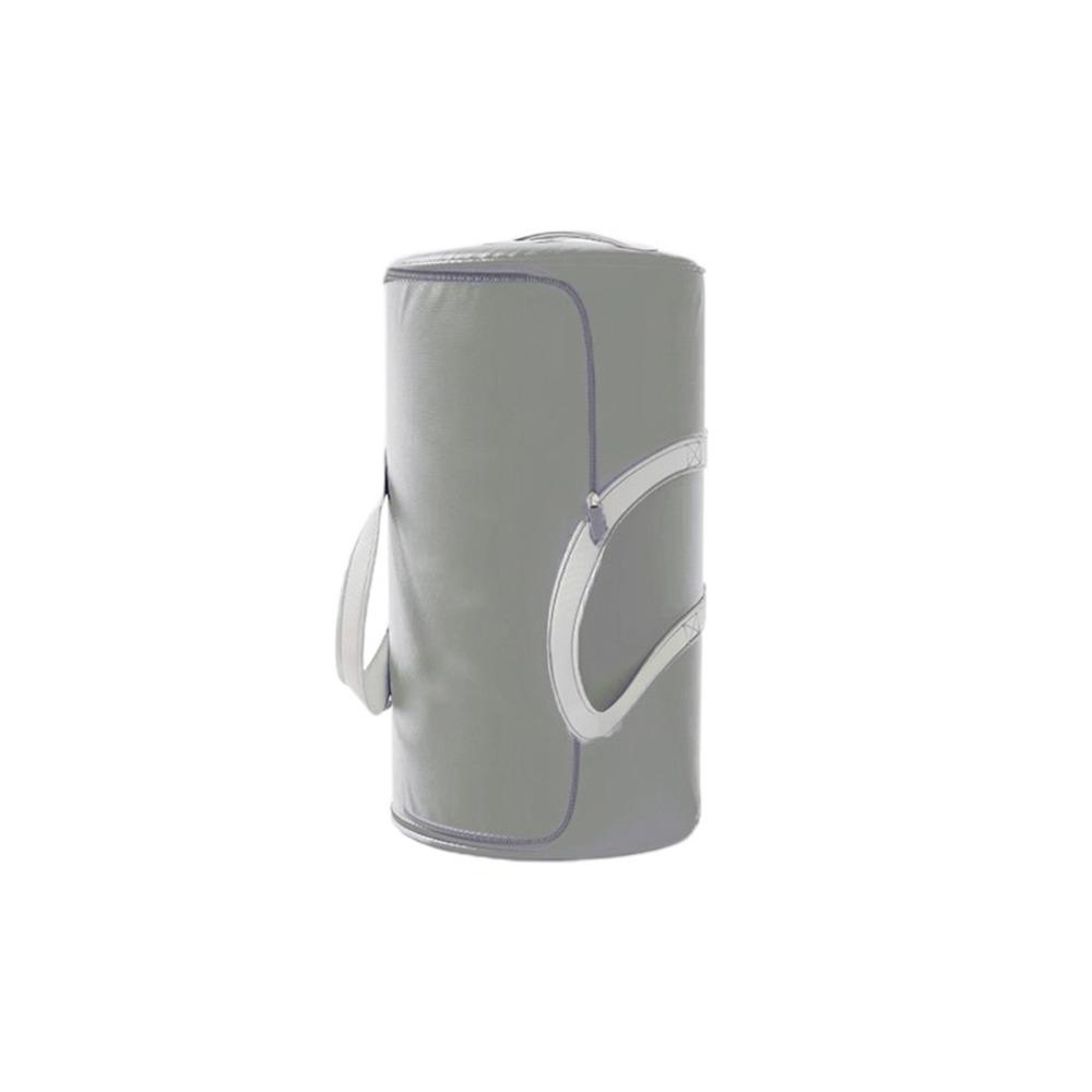

Складная цилиндрическая сумка для хранения одеял, большая вместимость, упаковочная сумка для багажа, общежитие M серый
