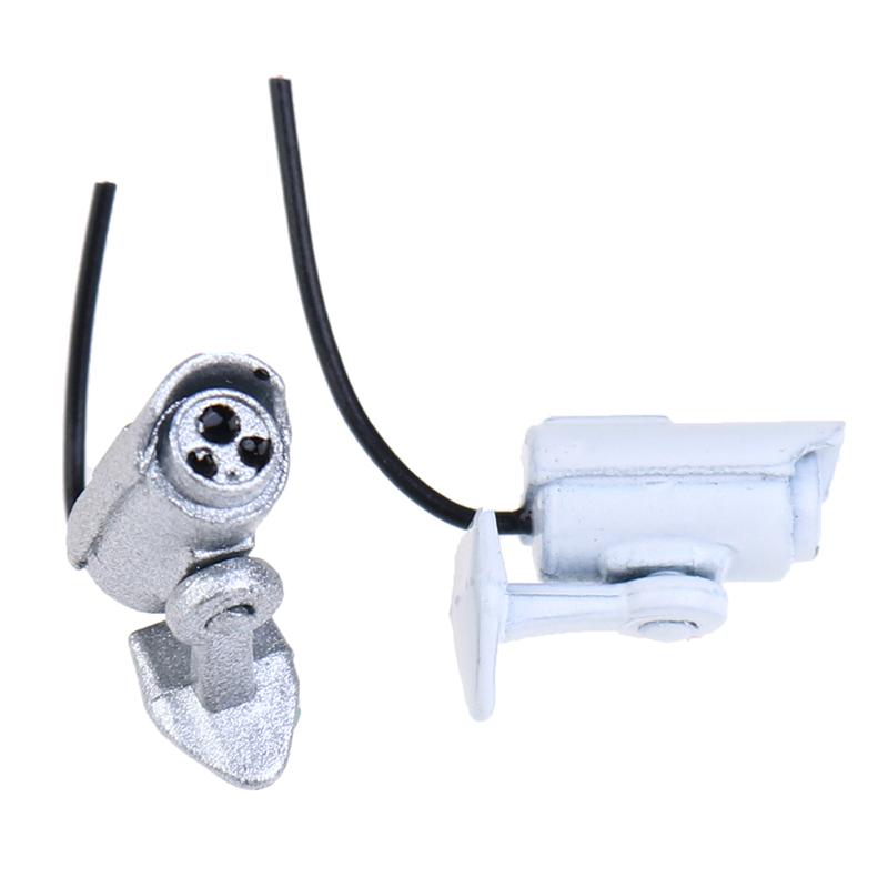 1 Stück 1:12 Puppenhaus Miniatur Kamera Überwachungskamera Puppenhaus Dekor Modell