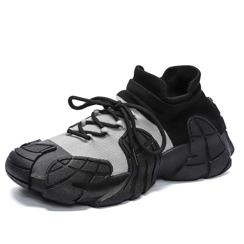 Autumn New Trend Sports Shoes Fashion Platform Men's Dad Shoes Single Shoes Youth Socks Shoes