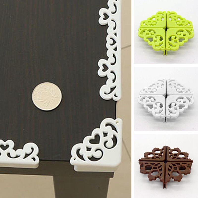 4Pcs//lot Flower Pattern Baby Safe Corner Protector Kids Table Angle Guard 8C