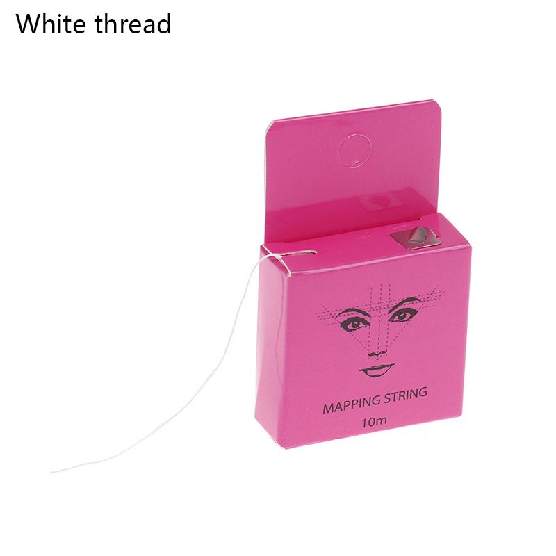 3 Color 10M Eyebrow Tattoo Mapping String Thread With Ink Eyebrow Marker Tattoo