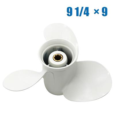 Propeller 9 1/4X9-J für Yamaha 683-45945-00-EL 63V-45945-10-EL, Propeller für Yamaha 2-Takt 9,9 PS 15 PS