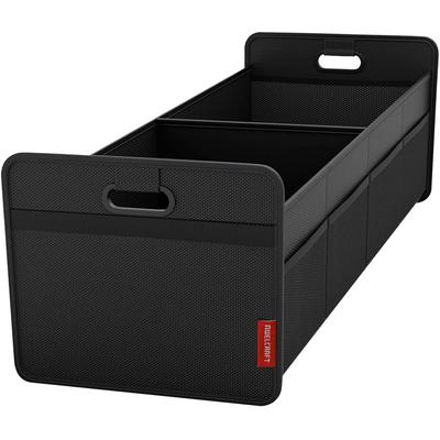 AWELCRAFT Foldable Trunk Storage Box with and Fixed Belts for Small Item Simple for Car Home Suitable for Medium and Small Cars Anti-Slip