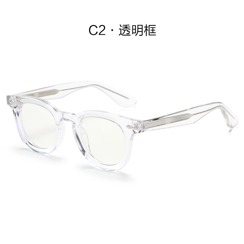TR90 Optische Brillenfassung Herren Damen Anti-Blaulicht-Brille Herren Computerbrille Klassischer Stil Hohe Qualität Rund Quadratisch Brille