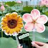 Colorful Irregular Leaf Handheld Fan - Cute, Portable, High-Value Summer Gift