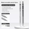 0.3 0.5 0.7 mm Full Metal Mechanical Pencil Low Center of Gravity Retractable Nib Automatic Pencils Art Drawing Sketch Pencil