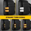 2x LED White Switchback Amber Flowing Side Mirror Light for 08-16 Ford F250 F350