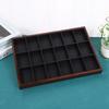 Walnut Jewelry Display Tray for Rings, Necklaces, and Bracelets