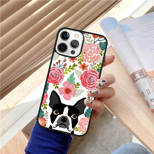Cute Boxer Dog Puppy TPU Coque Shell For iPhone 17 Air 15 16 14 13 12 Pro Max 11 Pro Max Plus Phone Case Cover