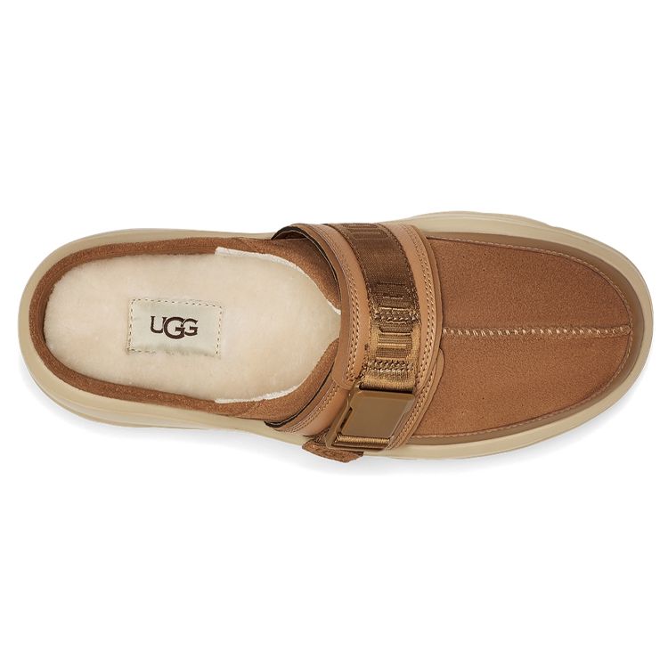 UGG Kick It Slide Comfortable Lightweight Fashion Sandals Men Sandals Brown 1117471-CHE