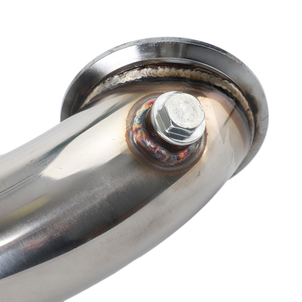 3 Inch Stainless Steel Exhaust Downpipe Pipes Compatible for BMW N54 2007-2011 335i E90 E92