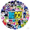 50Pcs/Set Teen Titans Go Stickers DIY Fashion Waterproof Doodle Decals Stickers