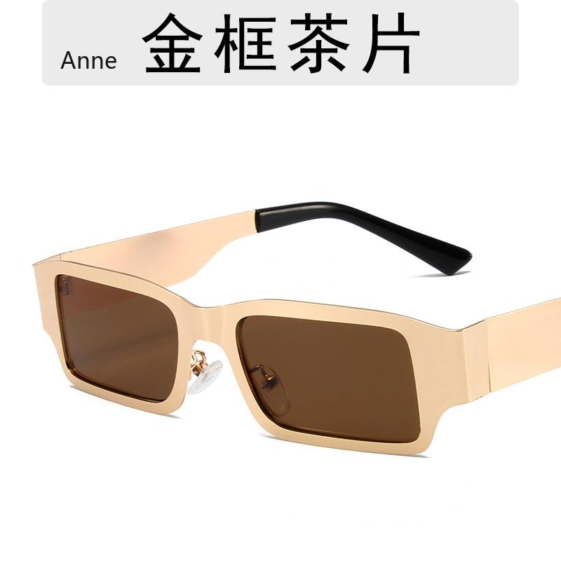 Designer Sunglasses Men Stainless Steel No Screw Sun Glasses with Glasses Bag and Cloth UV400 Protection Color Lenses