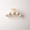 Elegant French Pearl Shark Hair Clip – Gentle Autumn & Winter Hair Accessory