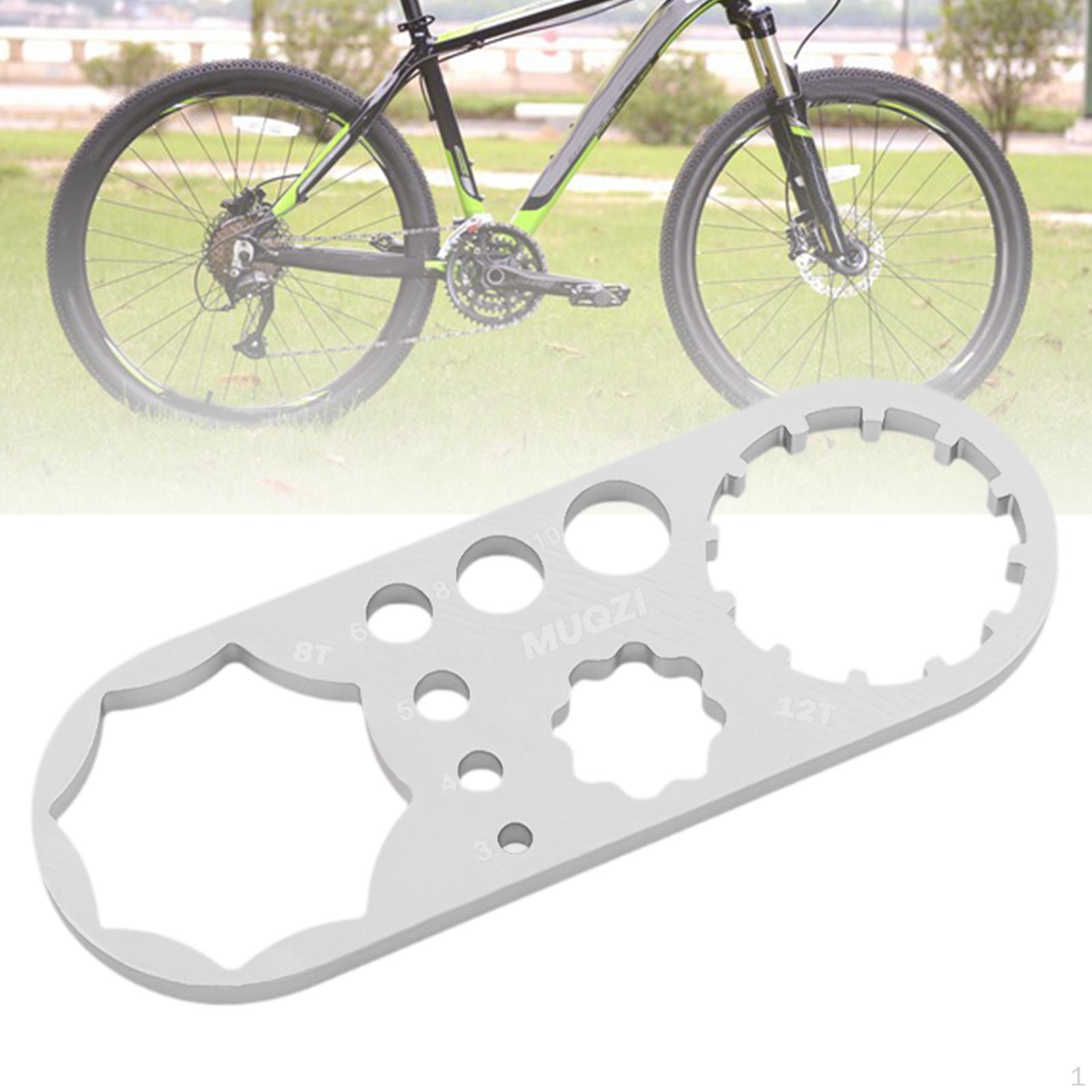 

Ключ для колпачков вилки велосипеда Инструмент для обслуживания велосипеда Установка и снятие колпачков Съемник Mountain Argent 8T 12T