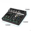 Audio Mixer Source Adjustment 6 Channel for Computer Home Party