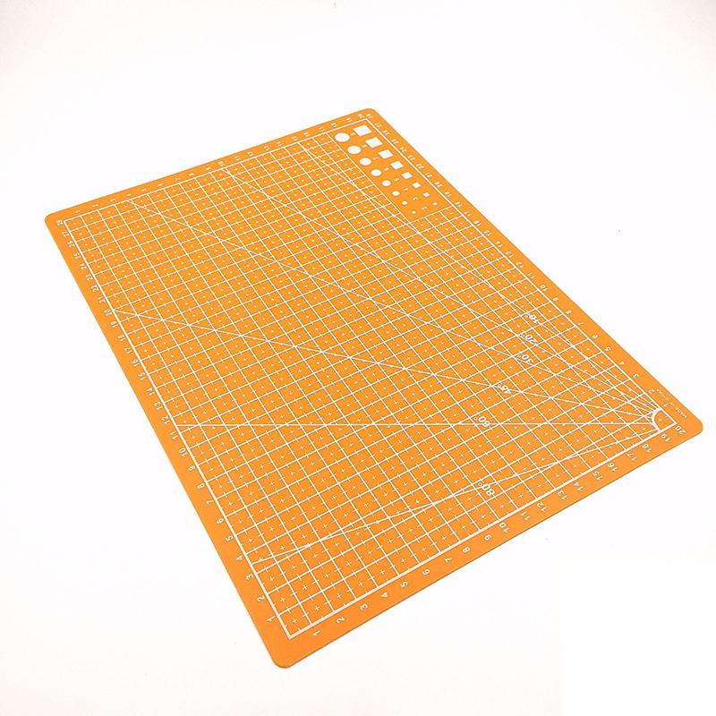A3 A4 A5Pvc Cutting Mat Single Side Patchwork Cut Pad For Workbench Patchwork Sewing Manual Diy Knife Engraving Leather Cutting