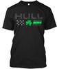 Hull Family Lucky Clover Flag T-Shirt Made In the USA Size S To 5XL