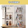 QISHENG Large Capacity Figure Transparent Box Perfect for Blind UV Collection Display for Living Multi-Layer Case, - Boxes/Lego/Gachapon Storage!
